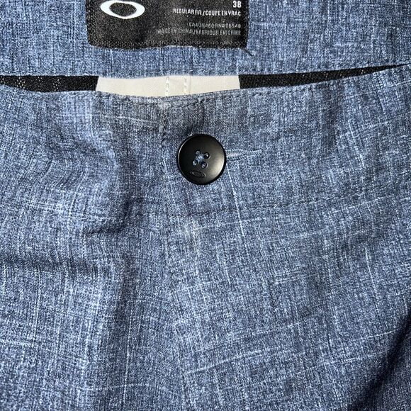 Oakley Shorts Mens 38 Navy Golf Regular Fit Stretch Quick Drying Comfort - Picture 4 of 8